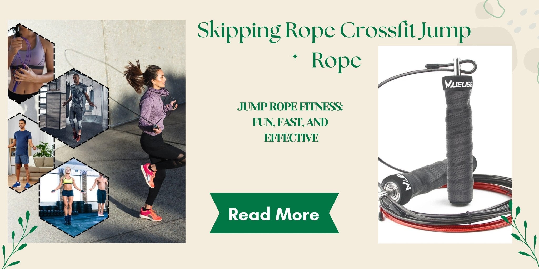 Elevate Your Workout with the Skipping Rope CrossFit Jump Rope - Ammpoure Wellbeing