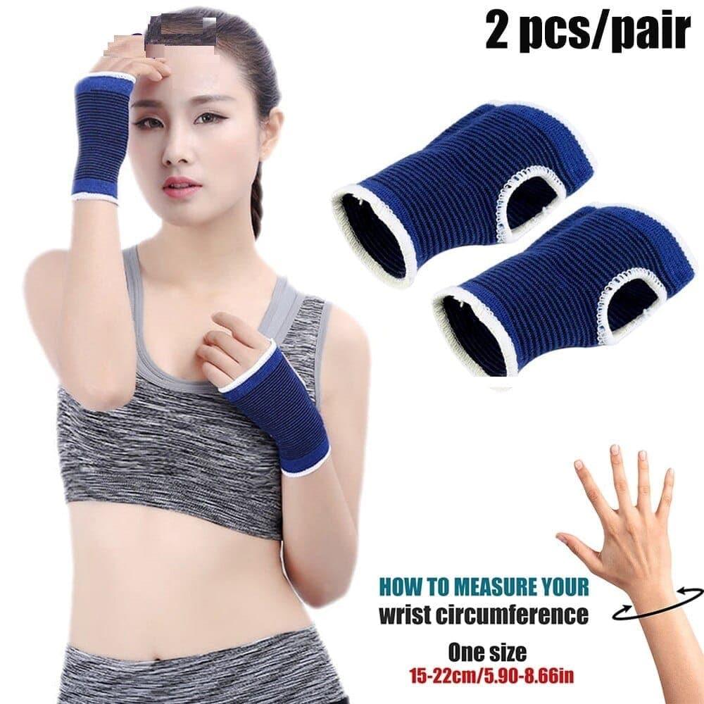 1 Pair Professional Elastic Knitted Ankle Support Band Ankle Brace for Ankle Sprain Sports Protects Shoes Ankle Therapy - Ammpoure Wellbeing