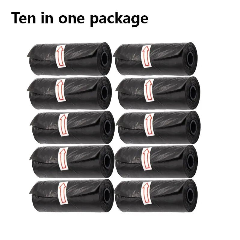 10 Rolls 1 Pack Pet Garbage Bag Dog Poop Bag Garbage Bags Cleaning WasteDisposable Trash Pouch Portable Bag - Ammpoure Wellbeing