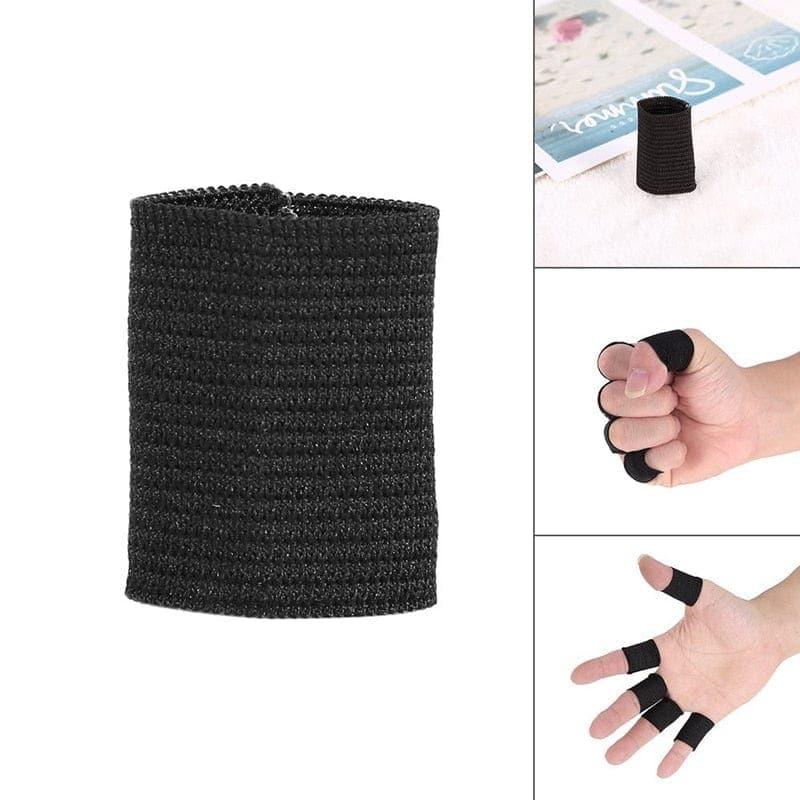 10Pcs Finger Sleeve Support Thumb Brace Protector for Basketball Tennis Baseball Golf Gym - Ammpoure Wellbeing