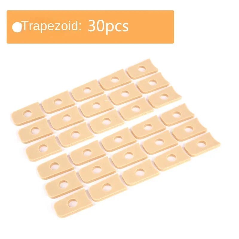 15/45PCS Sheet Callus Cushions Shoes Heel Pad Foam Round Toe Foot Corn Bunion Protectors Pads Medical Plaster Foot Corn Removal - Ammpoure Wellbeing