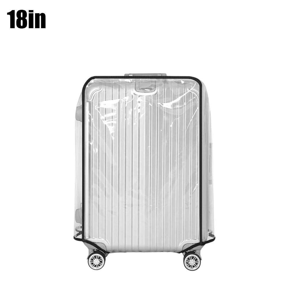 18 - 30inch Transparent Luggage Protector Cover Waterproof Suitcase Protector Cover Rolling Luggage Suitcase Cover Dustproof Cover - Ammpoure Wellbeing