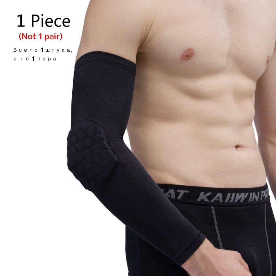 1PC Basketball Knee Pads Protector Compression Sleeve Honeycomb Foam Brace Kneepad Fitness Gear Volleyball Support - Ammpoure Wellbeing