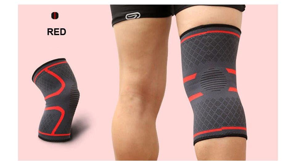 1PC Fitness Running Cycling Knee Support Braces Elastic Nylon Sport Compression Knee Pad Sleeve for Basketball Volleyball - Ammpoure Wellbeing