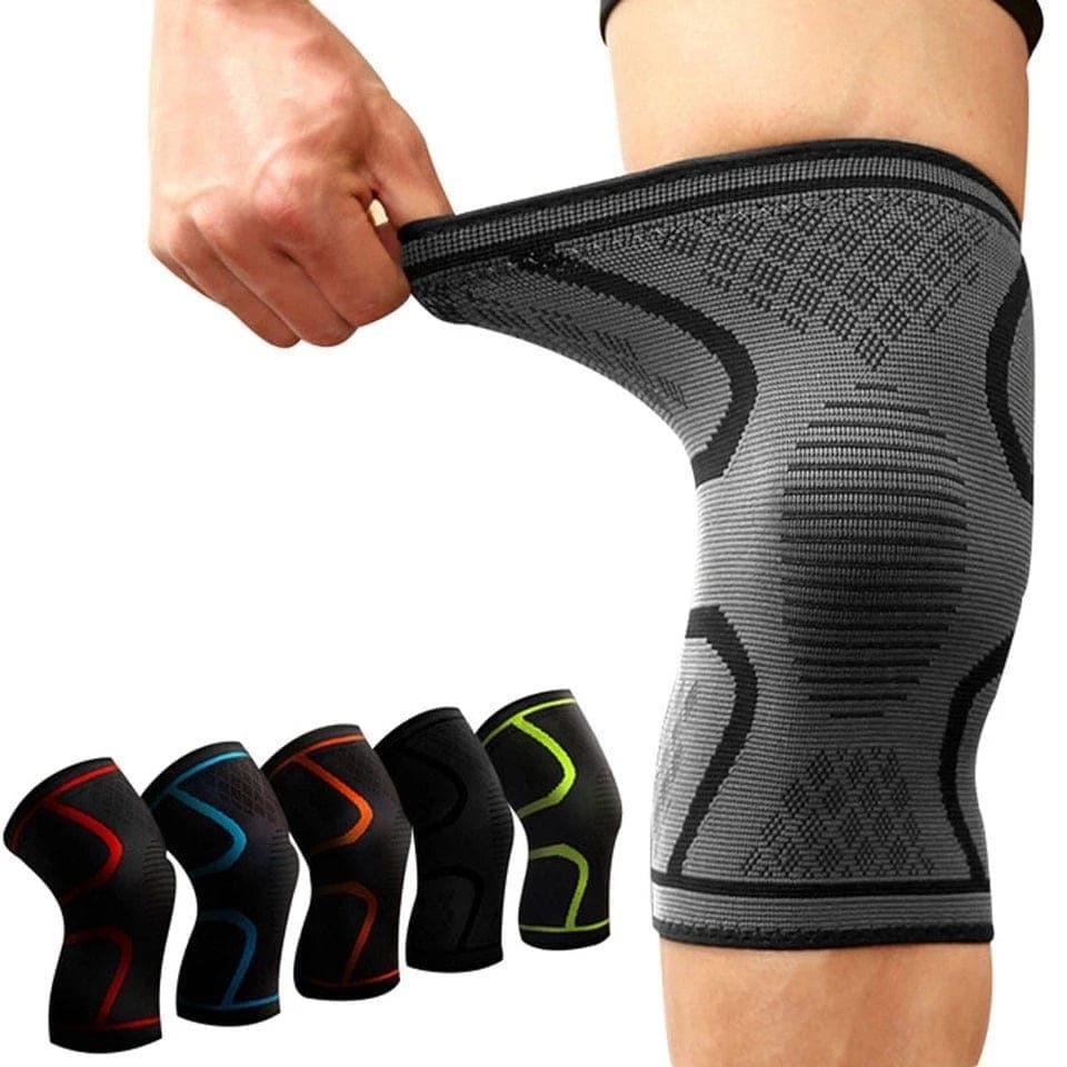 1PC Fitness Running Cycling Knee Support Braces Elastic Nylon Sport Compression Knee Pad Sleeve for Basketball Volleyball - Ammpoure Wellbeing