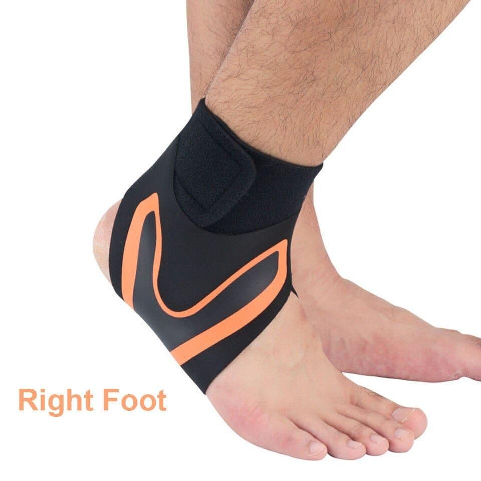 1PC Right Left Foot Ankle Protector Sports Ankle Support Elastic Ankle Brace Guard Foot Support Sports Gear - Ammpoure Wellbeing