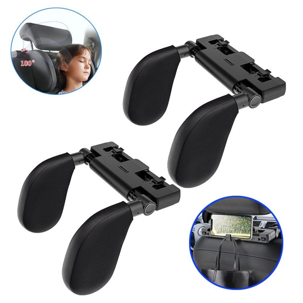 1pcs Car Seat Headrest Pillow Travel Rest Sleeping Headrest Support Solution Car Accessories Interior U Shaped Pillow For Kids - Ammpoure Wellbeing