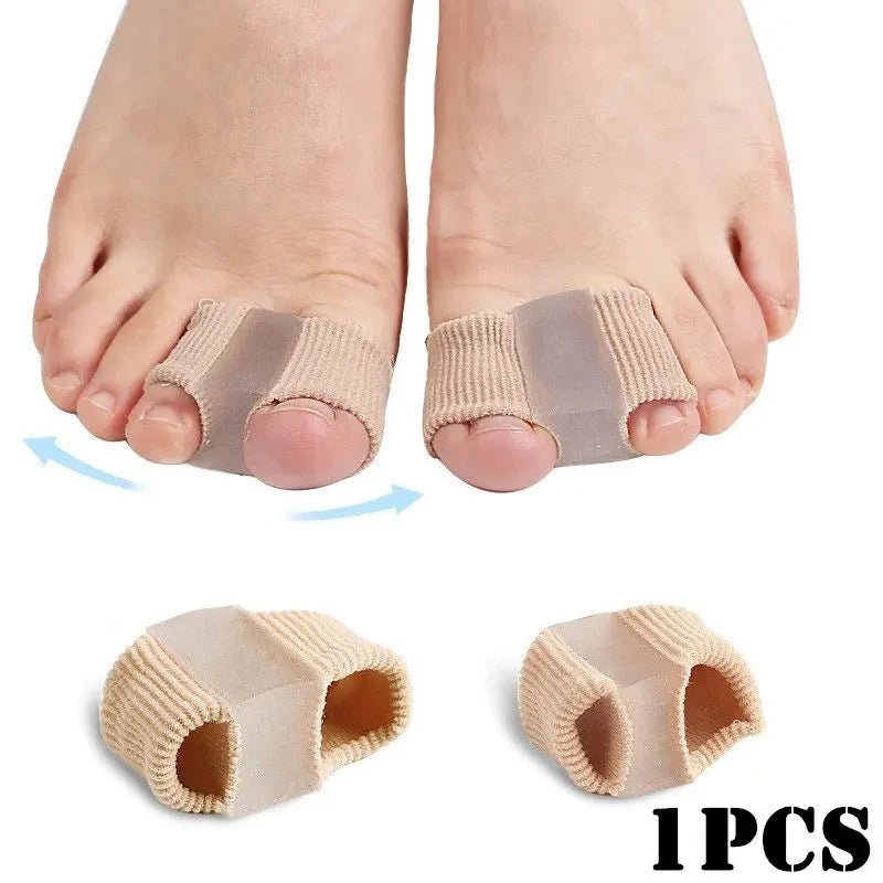 1Pcs Silicone Toe Spreader Finger Separator Bunion Valgus Corrector Thumb Correction Straightener Foot Care Orthopedic - Ammpoure Wellbeing