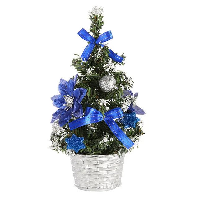 20/30/40cm Christmas Tree Home Bedroom Party Decorations Artificial Christmas Tree Children DIY Handicraft 2023 New Year Gift - Ammpoure Wellbeing