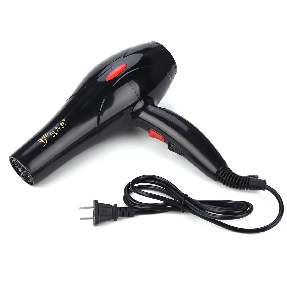 2200W Professional Hair Dryers Strong Power Blow Dryer Barber Salon Styling Tool With 3 Temperature 2 Speed Personal Care - Ammpoure Wellbeing