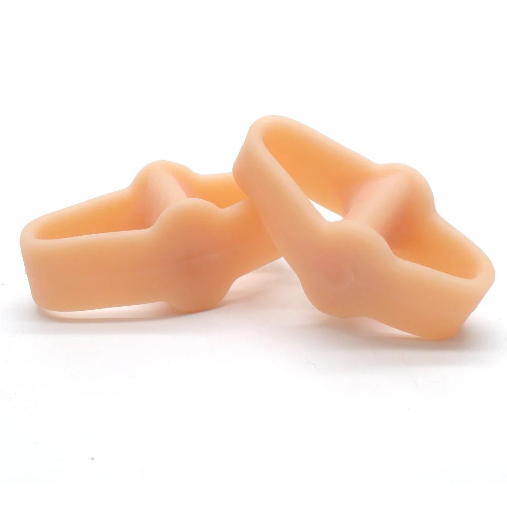 3 Types Soft Elastic Toe Separator Silicone Hallux Valgus Orthopedic Protector Thumb Corrector Spacers Bunion Relief Foot Care - Ammpoure Wellbeing