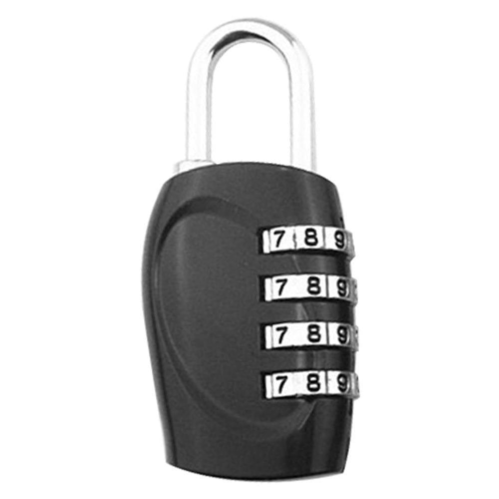 4 Dial Digit Password Lock Combination Suitcase Luggage Metal Code Password Locks Padlock Travel Safe Anti - Theft - Ammpoure Wellbeing