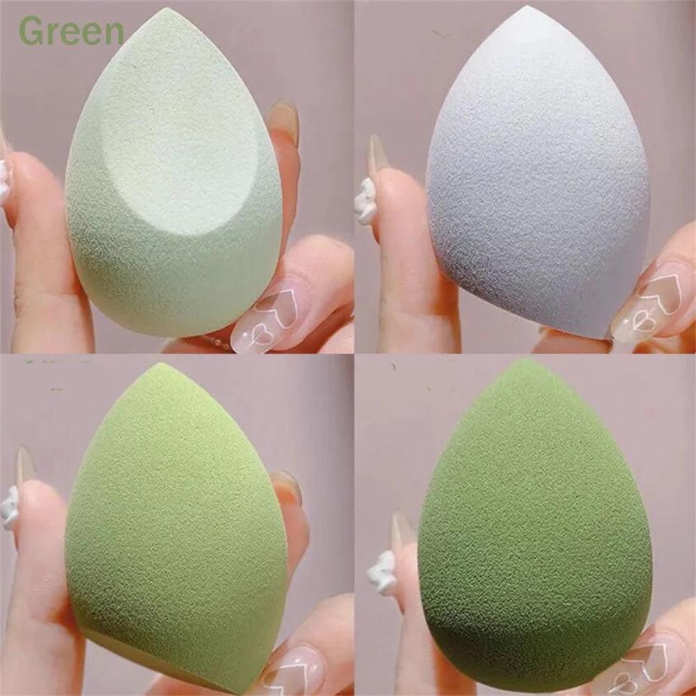 4/8pcs Makeup Sponge Blender Beauty Egg Cosmetic Puff Soft Foundation Sponges Powder Puff Women Make Up Accessories Beauty Tools - Ammpoure Wellbeing