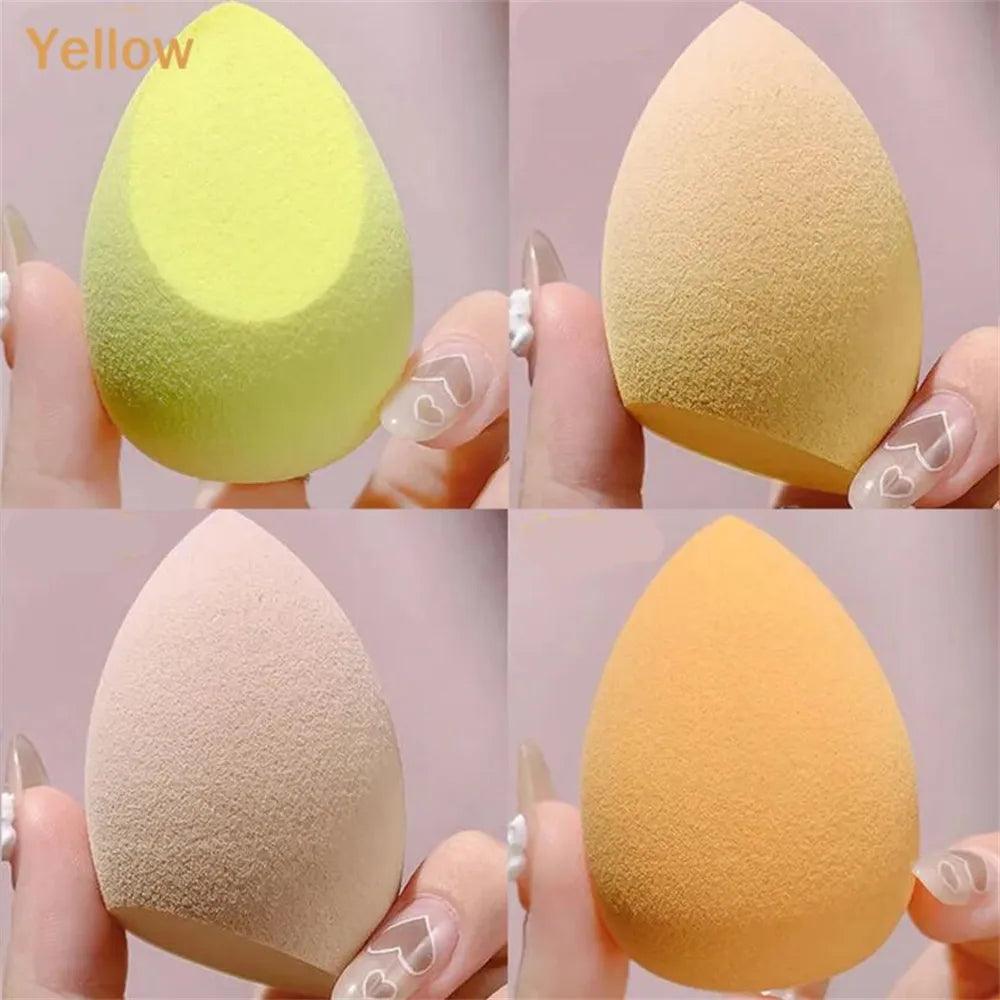 4/8pcs Makeup Sponge Blender Beauty Egg Cosmetic Puff Soft Foundation Sponges Powder Puff Women Make Up Accessories Beauty Tools - Ammpoure Wellbeing