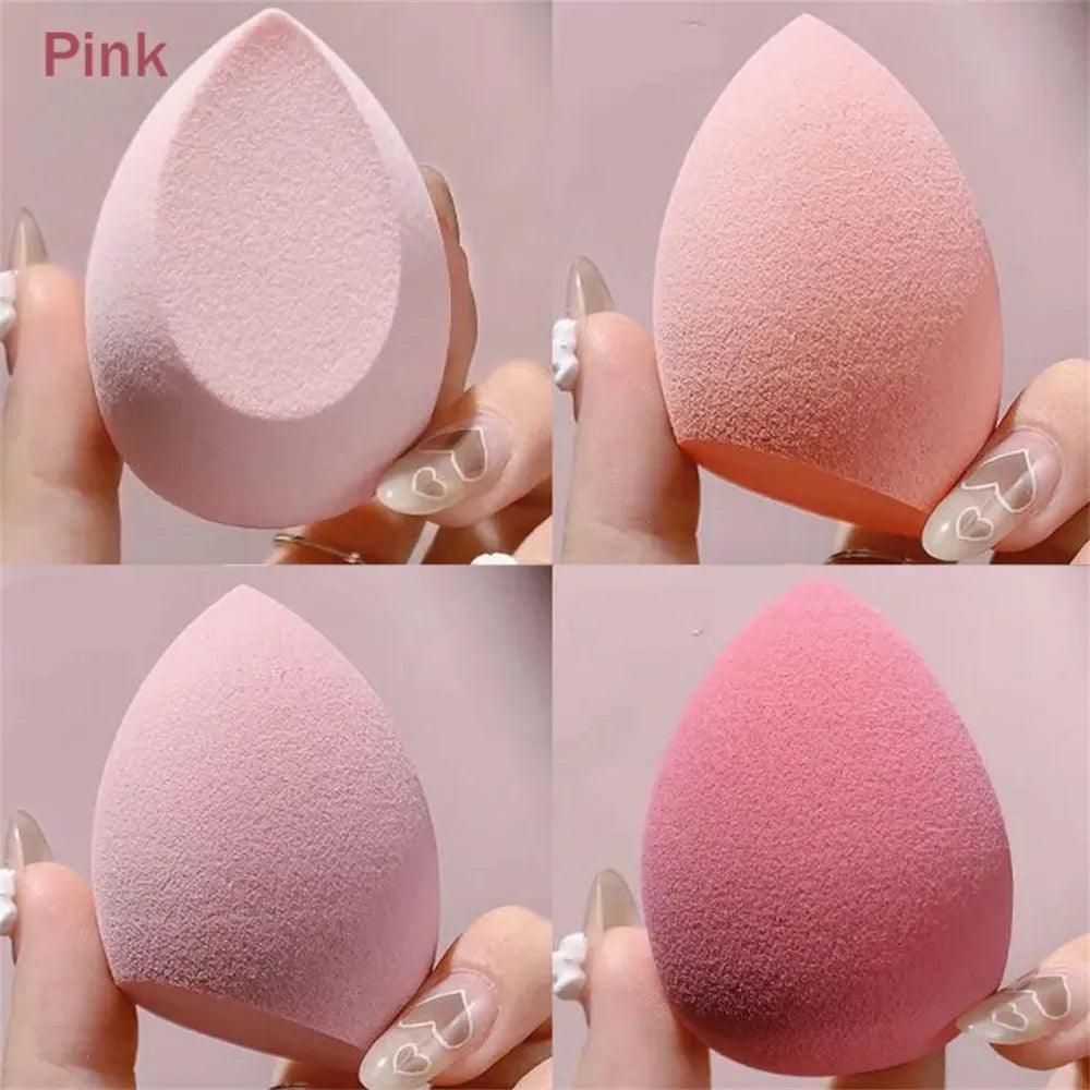 4/8pcs Makeup Sponge Blender Beauty Egg Cosmetic Puff Soft Foundation Sponges Powder Puff Women Make Up Accessories Beauty Tools - Ammpoure Wellbeing