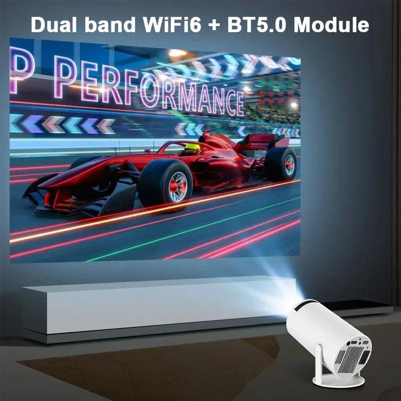 4K Android 11 Dual Wifi6 200 winner H713 BT5.0 1080P 1280*720P Home Cinema Outdoor portable Projetor - Ammpoure Wellbeing