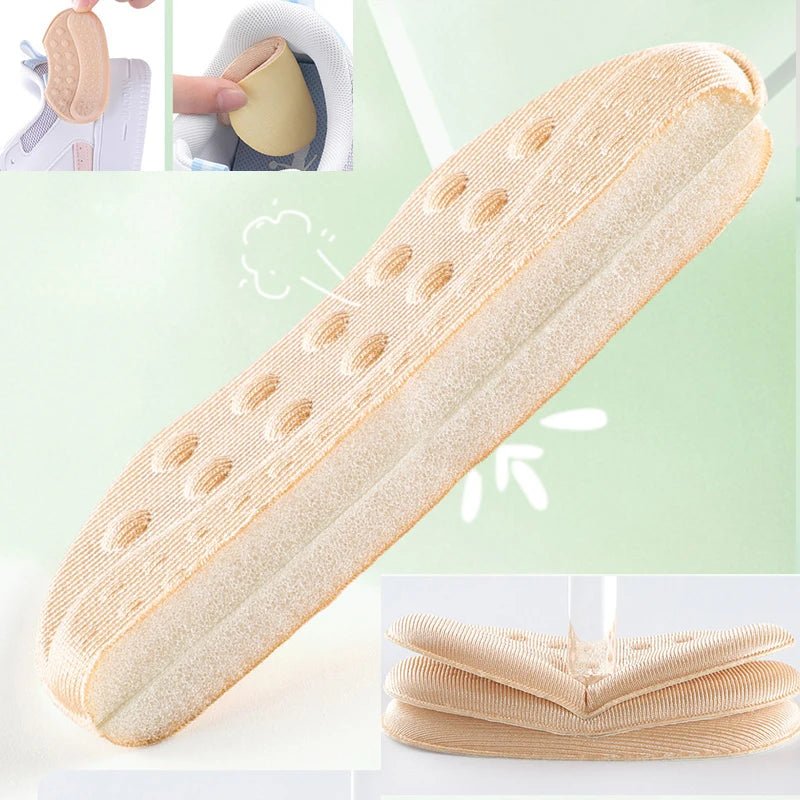 4pcs Shoe Pads for High Heels Pain Relief Anti - wear Cushion Heel Protectors Shoes Sticker Foot Care Liner Grip Insole Insert Pad - Ammpoure Wellbeing