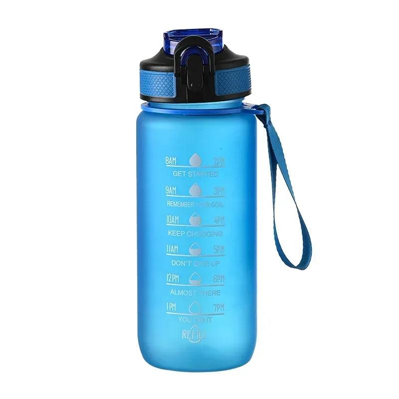 700ML Water Bottle Motivational Sport Water Bottle Leakproof Bottles Drinking Outdoor Travel Gym Fitness Jugs For Kitchen Cups - Ammpoure Wellbeing