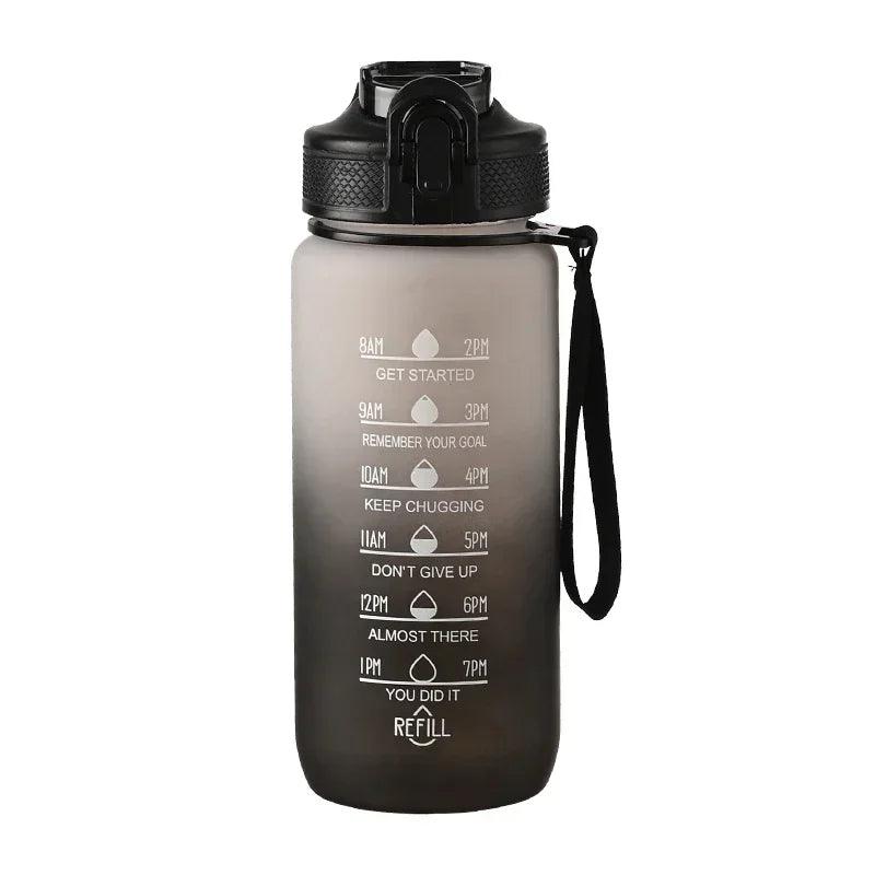 700ML Water Bottle Motivational Sport Water Bottle Leakproof Bottles Drinking Outdoor Travel Gym Fitness Jugs For Kitchen Cups - Ammpoure Wellbeing