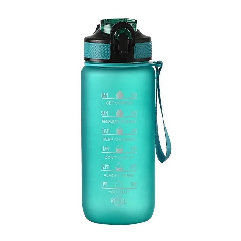 700ML Water Bottle Motivational Sport Water Bottle Leakproof Bottles Drinking Outdoor Travel Gym Fitness Jugs For Kitchen Cups - Ammpoure Wellbeing