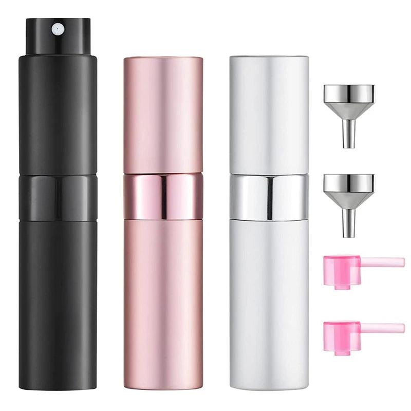 7Pcs/set 8ML Atomizer Perfume Spray Bottle for Travel Empty Cologne Dispenser, Portable Sprayer Mini Perfume Atomizer for Travel - Ammpoure Wellbeing