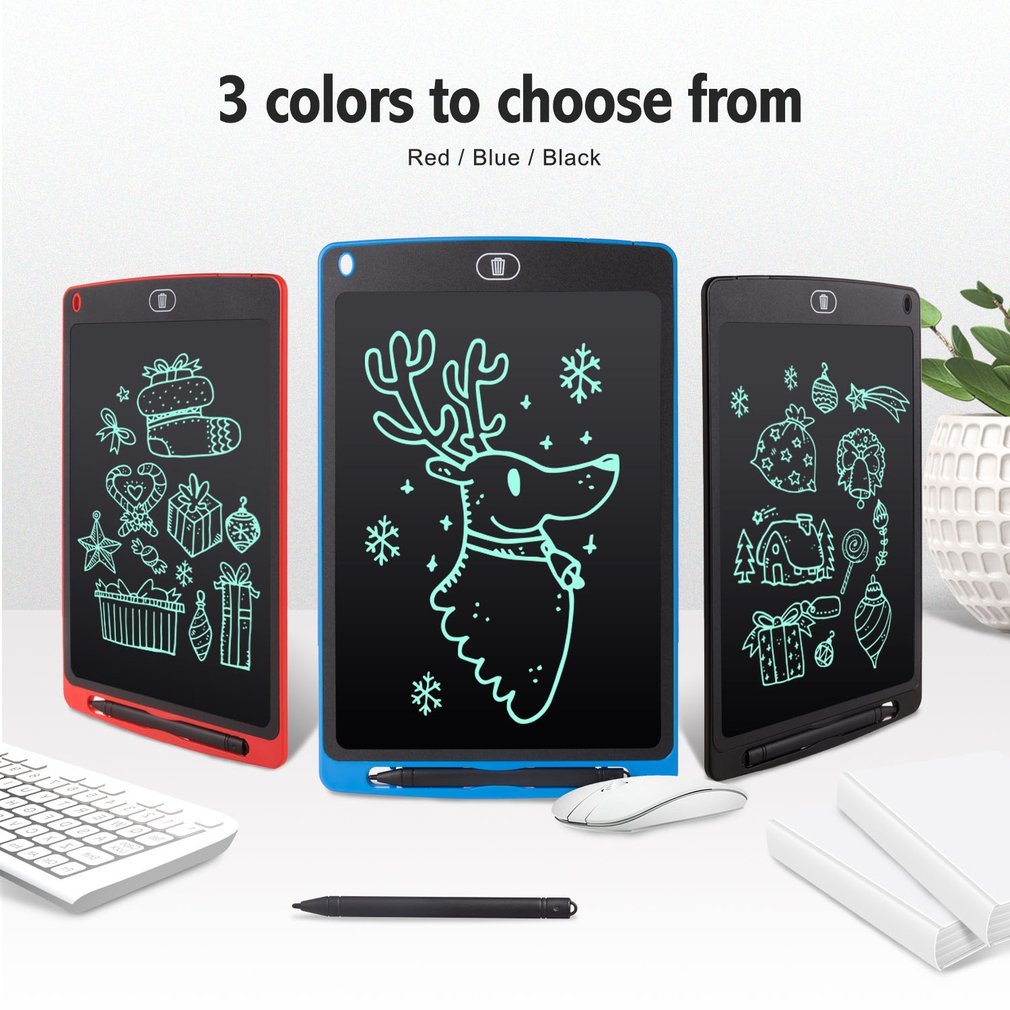 8.5 Inch LCD Writing Tablet Digital Drawing Tablet Handwriting Pads Portable Electronic Tablet Board ultra - thin Board - Ammpoure Wellbeing