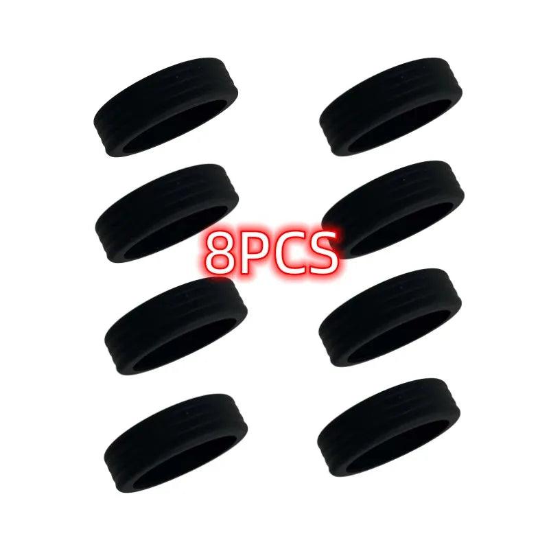 8Pcs Silicone Wheels Protector For Luggage Reduce Noise Travel Luggage Suitcase Wheels Cover Castor Sleeve Luggage Accessories - Ammpoure Wellbeing