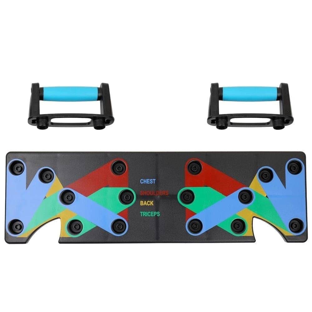 9 in 1 Push Up Rack Board Men Women Fitness Exercise Push - up Stand BodyBuilding Tool Training Workout Home GYM Fitness Equipment - Ammpoure Wellbeing