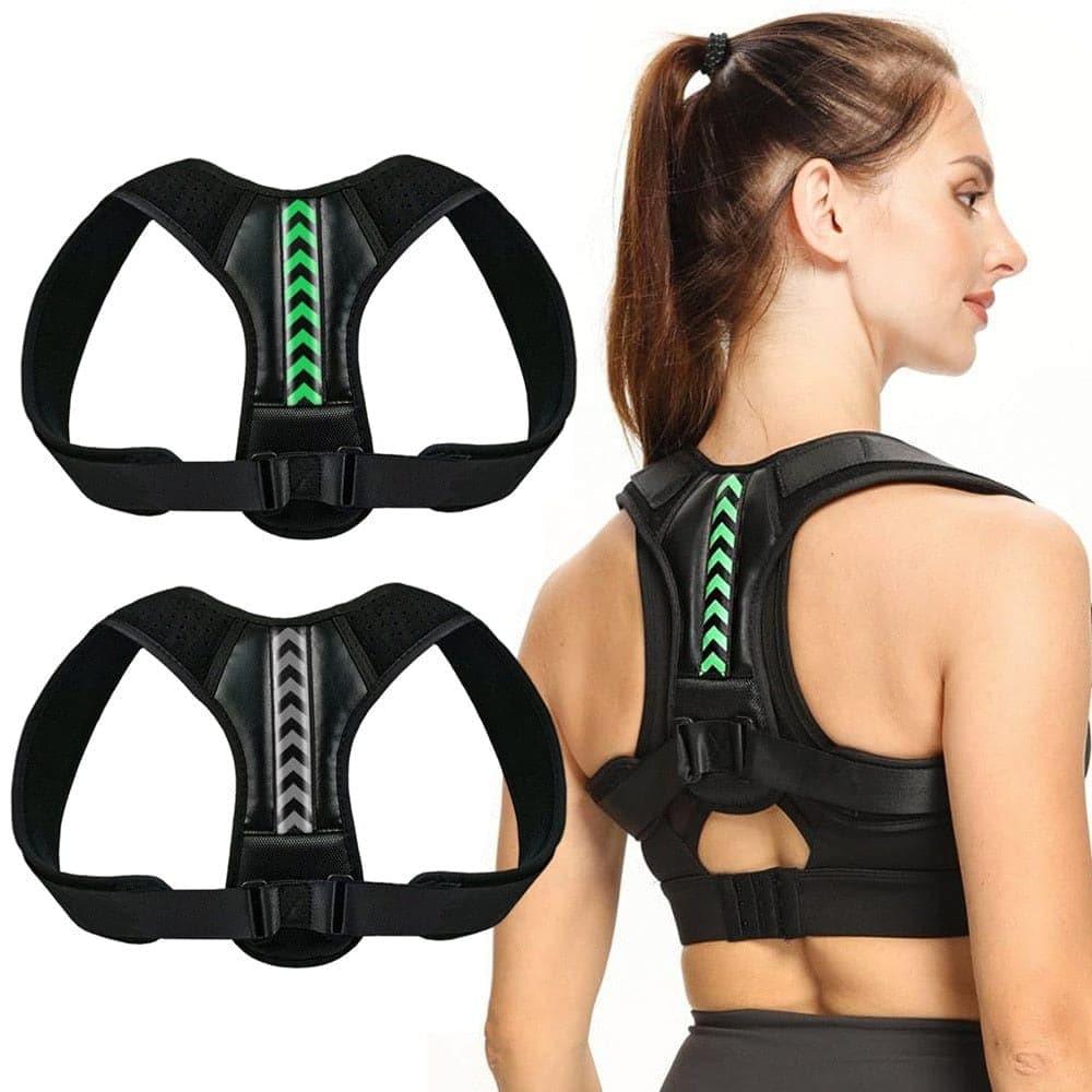 Adjustable Back Shoulder Posture Corrector Belt - Clavicle, Spine, Neck, Upper body Support - Ammpoure Wellbeing