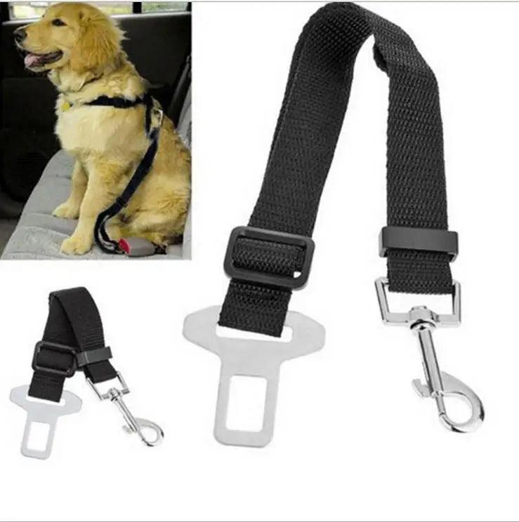 Animal Dog Pet Car Safety Seat Belt Harness Restraint Lead Leash Travel Clip Dogs Supplies Accessories for Travel seat covers - Ammpoure Wellbeing