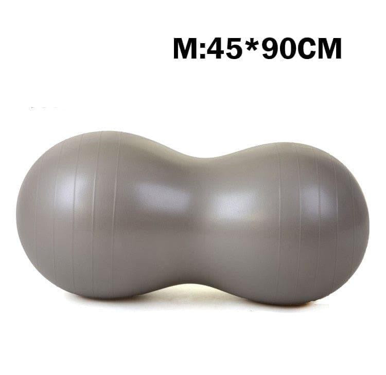 Anti - Burst Pilates Yoga Ball Home Exercise Equipment Sports Gym peanut Yoga Fitness ball - Ammpoure Wellbeing