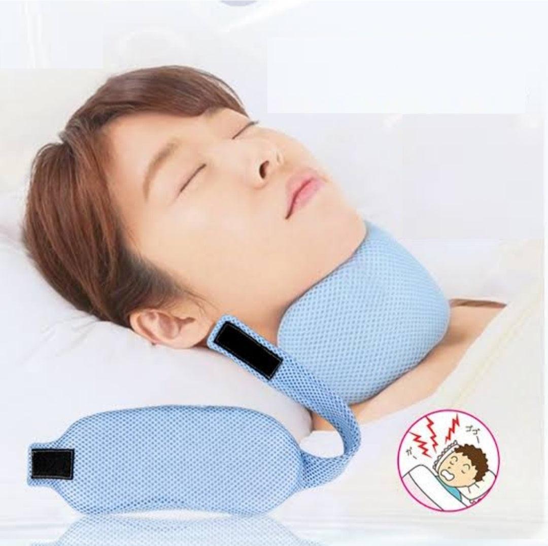 Anti Snore Chin Strap For Men Women Adjustable Stop Snoring Sleep Neck Brace Anti Apnea Jaw Solution Sleep Support Sleeping Care - Ammpoure Wellbeing