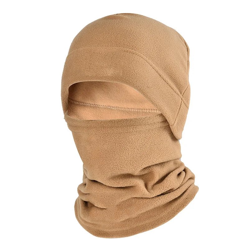 Autumn Winter Sports Warmth Velvet Hat Fuzz Neck Cover Outdoor Cycling Face Shield Warmth Shawl Set Unisex Neutral - Ammpoure Wellbeing