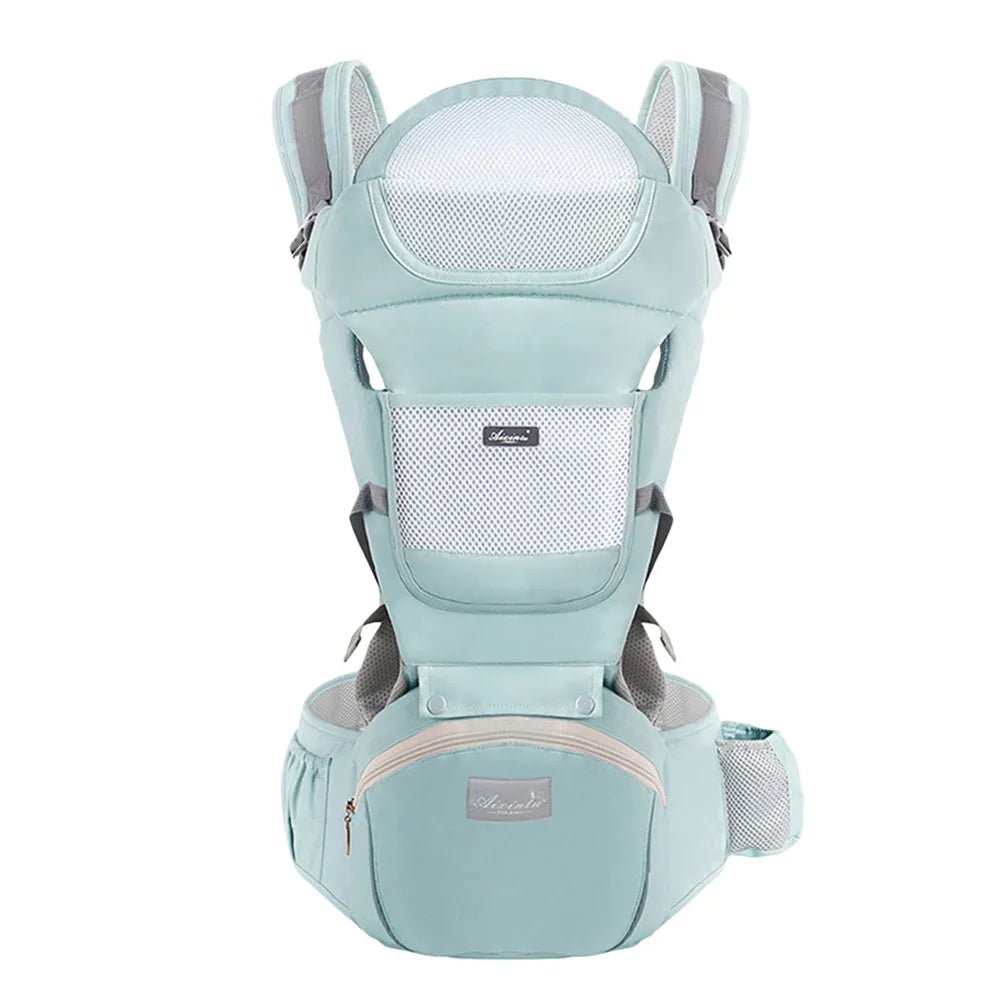 Baby Carrier Ergonomic Infant Multifunctional Waist Stool Newborn To Toddler Multi - use Before and After Kangaroo Bag Accessories - Ammpoure Wellbeing