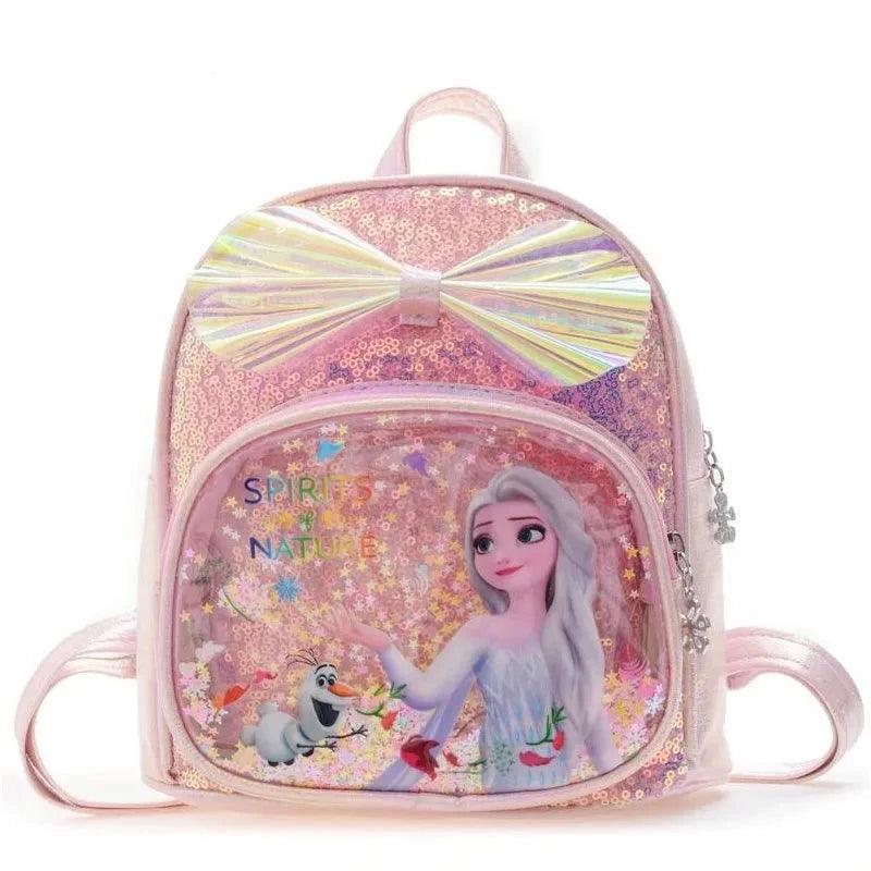 Backpack Fashion Glitter School Book Bag Girls PU Leather Travel Backpack Christmas Gifts - Ammpoure Wellbeing