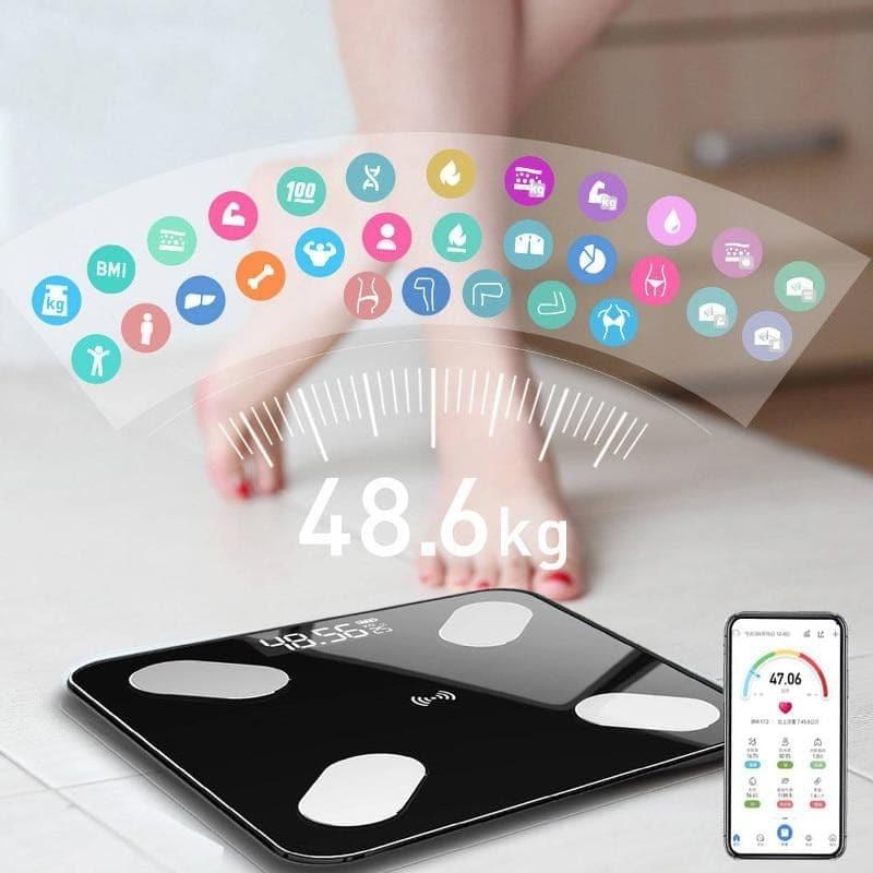 Bathroom Scale with Smart Bluetooth App - Ammpoure Wellbeing