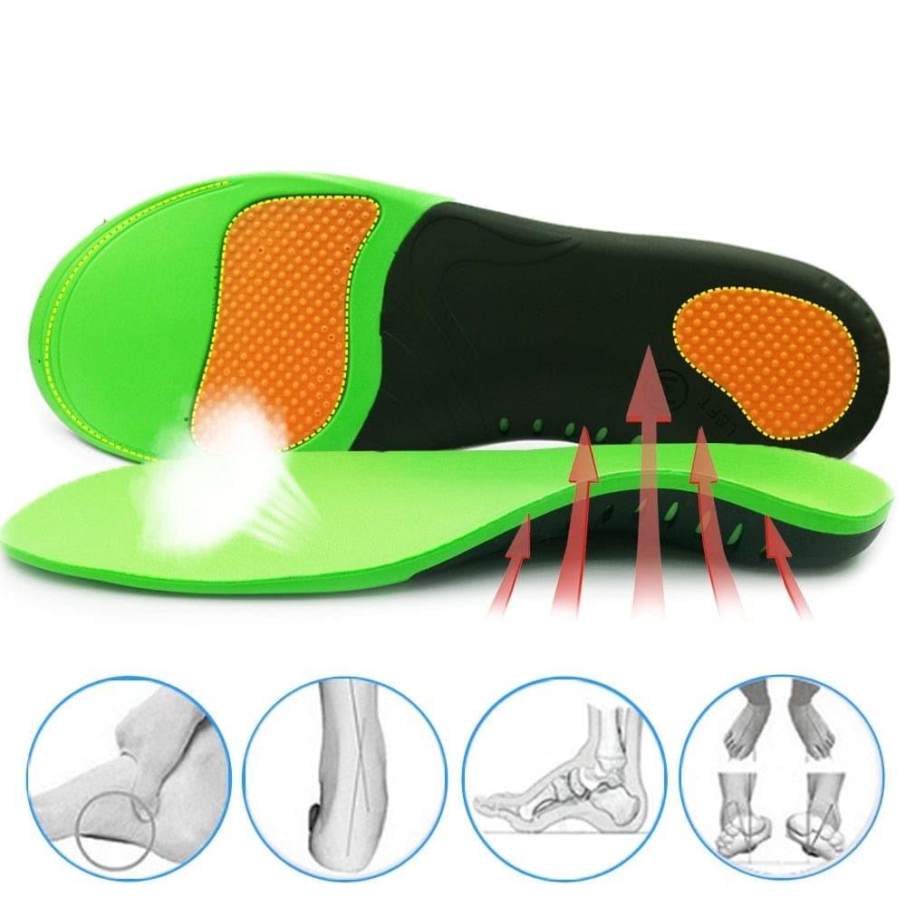 Best Orthopedic Shoes Sole Insoles UK For Shoes Arch Foot Pad X/O Type Leg Correction Flat Foot Arch Support Sports Shoes Inserts - Ammpoure Wellbeing