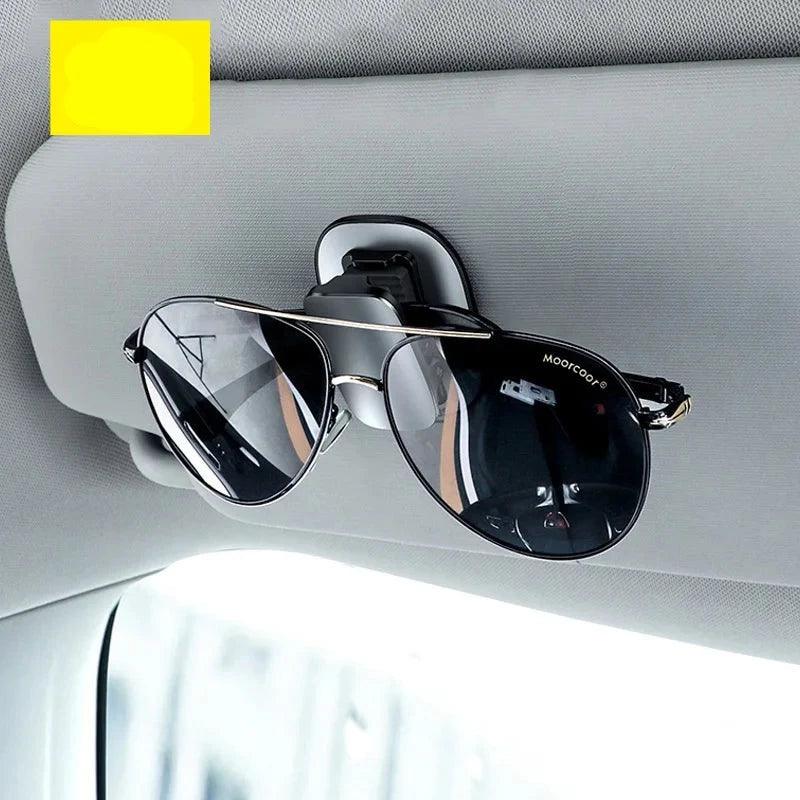 Car Eyeglass Holder Glasses Storage Clip For Audi Bmw Auto Interior Organize Accessories Car Sunglasses Holder - Ammpoure Wellbeing