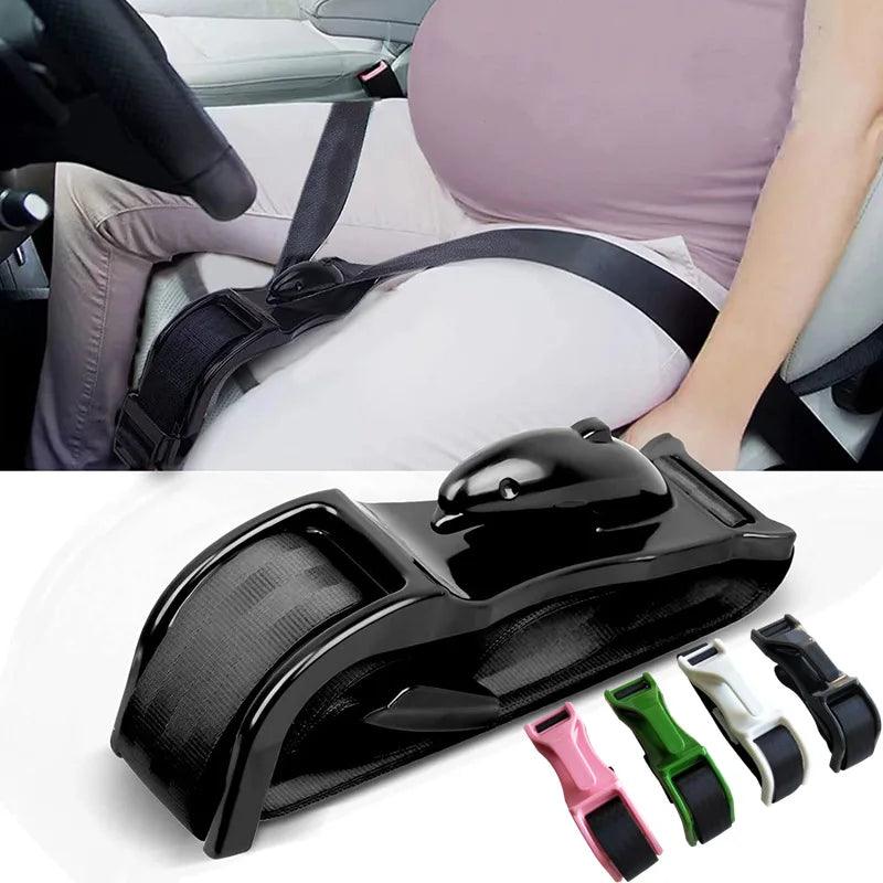 Car Seat Safety Belly Support Belt for Pregnant Woman Maternity Moms Belly Unborn Baby Protector Adjuster Extender Accessories - Ammpoure Wellbeing