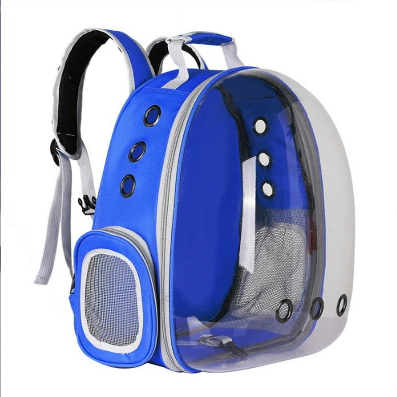 Cat Bag Pet Backpack Portable Transparent Space Capsule Pet Bag for Going Out Breathable Backpack Cat Products L2025 - Ammpoure Wellbeing