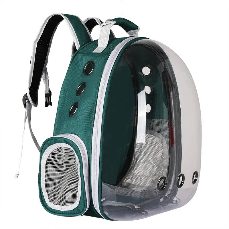 Cat Bag Pet Backpack Portable Transparent Space Capsule Pet Bag for Going Out Breathable Backpack Cat Products L2025 - Ammpoure Wellbeing