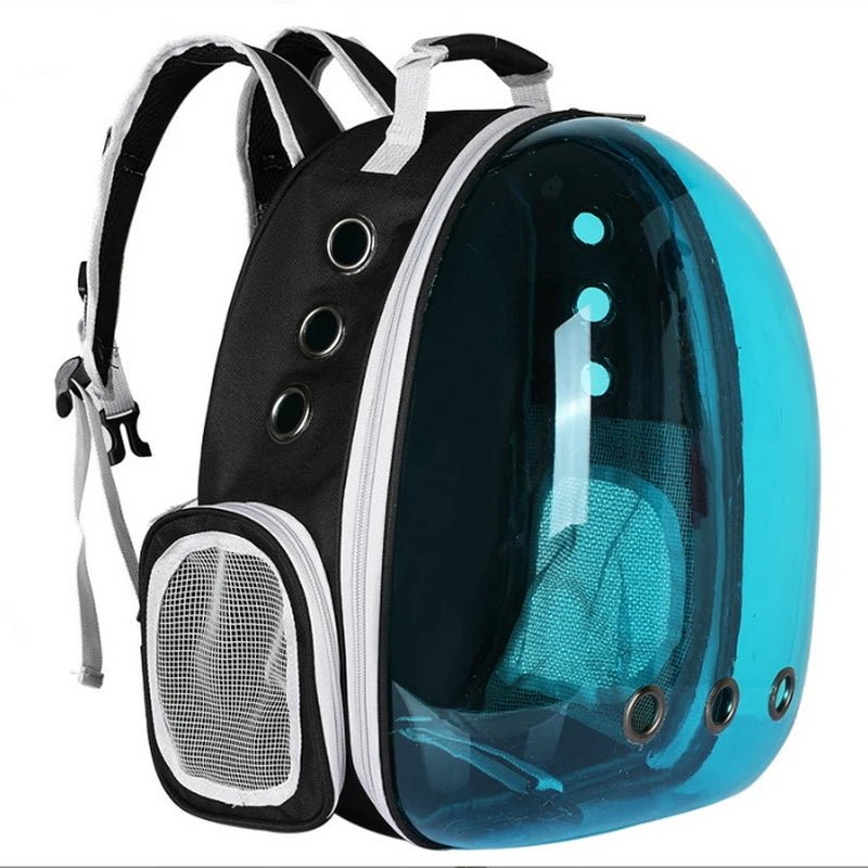 Cat Bag Pet Backpack Portable Transparent Space Capsule Pet Bag for Going Out Breathable Backpack Cat Products L2025 - Ammpoure Wellbeing