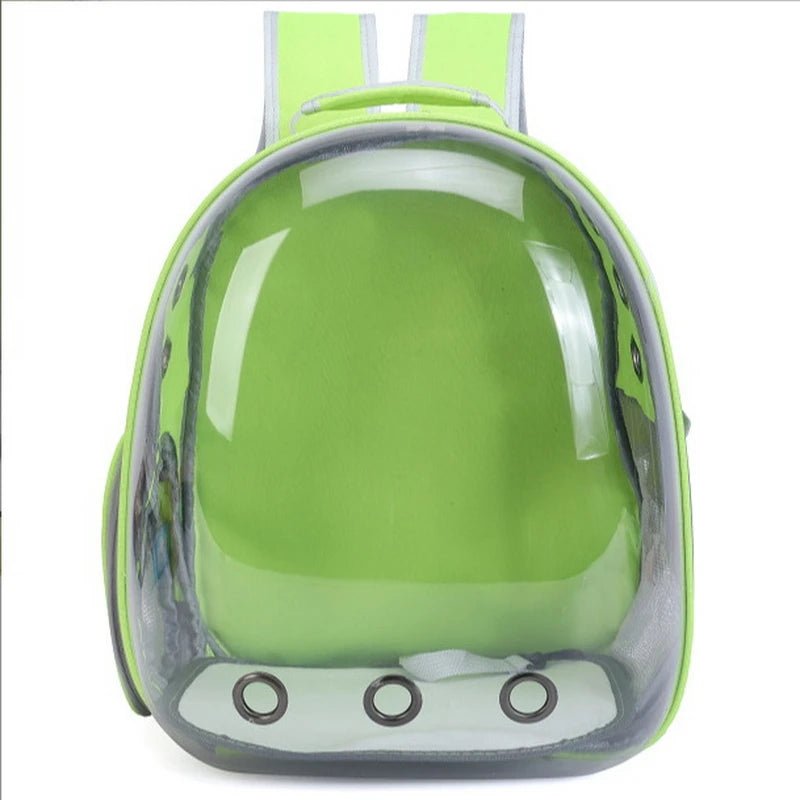 Cat Bag Pet Backpack Portable Transparent Space Capsule Pet Bag for Going Out Breathable Backpack Cat Products L2025 - Ammpoure Wellbeing