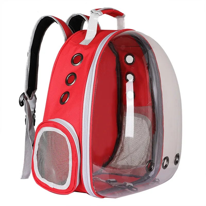 Cat Bag Pet Backpack Portable Transparent Space Capsule Pet Bag for Going Out Breathable Backpack Cat Products L2025 - Ammpoure Wellbeing