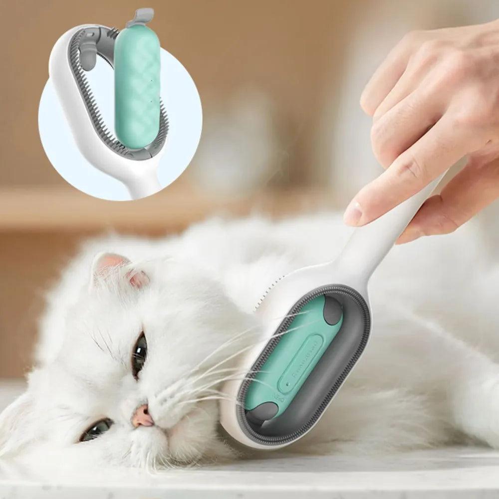 Cat Cleaning Floating Hair Removal Comb with Disposable Wipes Pet Grooming Accessories for Cats Gotas mascotas Dog Brush - Ammpoure Wellbeing