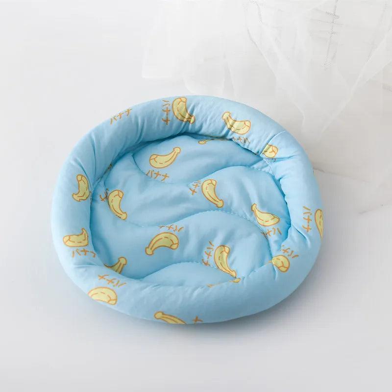 Circular Hamster Bed Comfortable Sleep Mat Pad for Hedgehog Squirrel Mice Rats Guinea Pig Chinchilla Small Animal Soft Cushion - Ammpoure Wellbeing