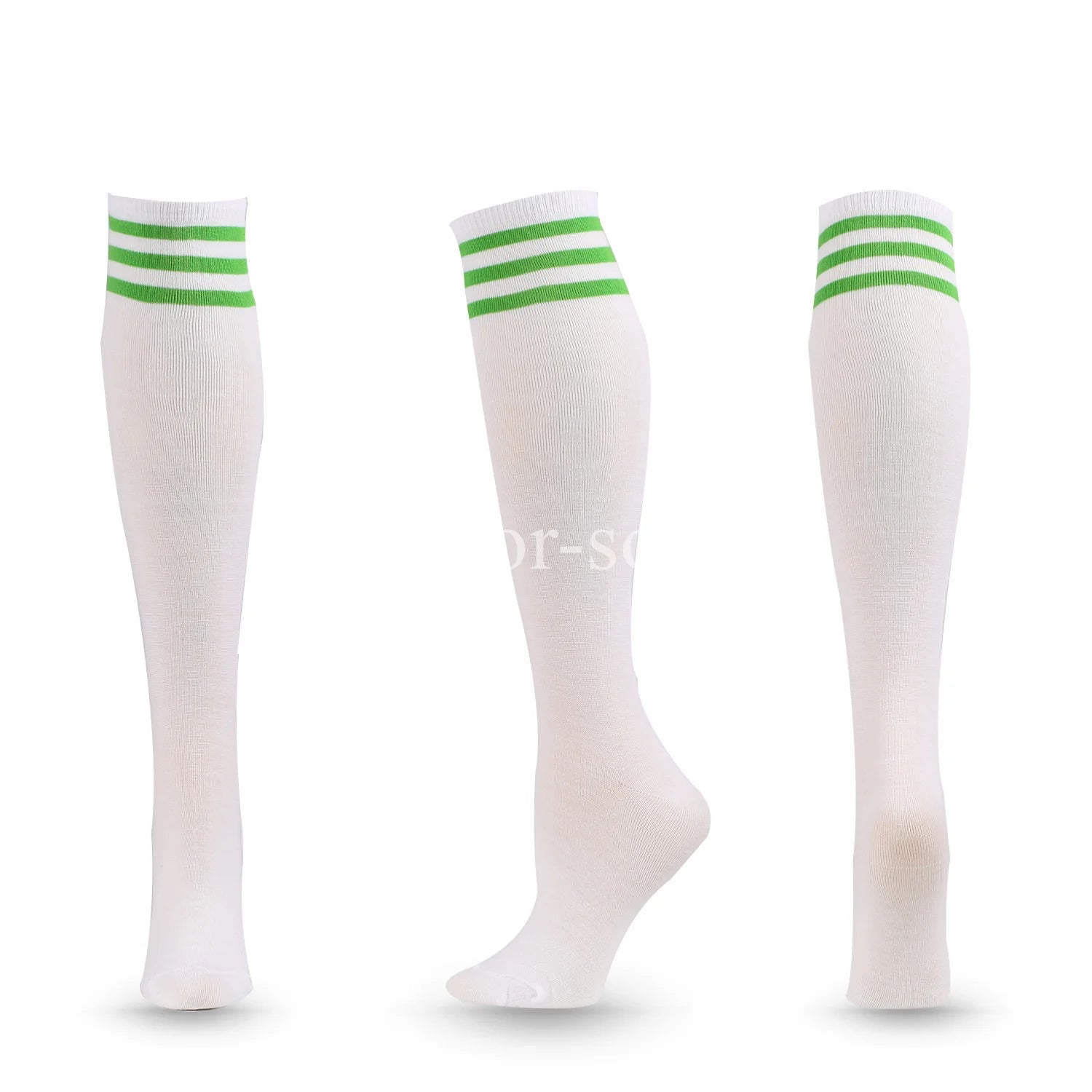 Compression Socks Unisex Football Socks Non - slip Long Tube Knee High Stockings Socks Striped Soccer Socks Running Sports Socks - Ammpoure Wellbeing