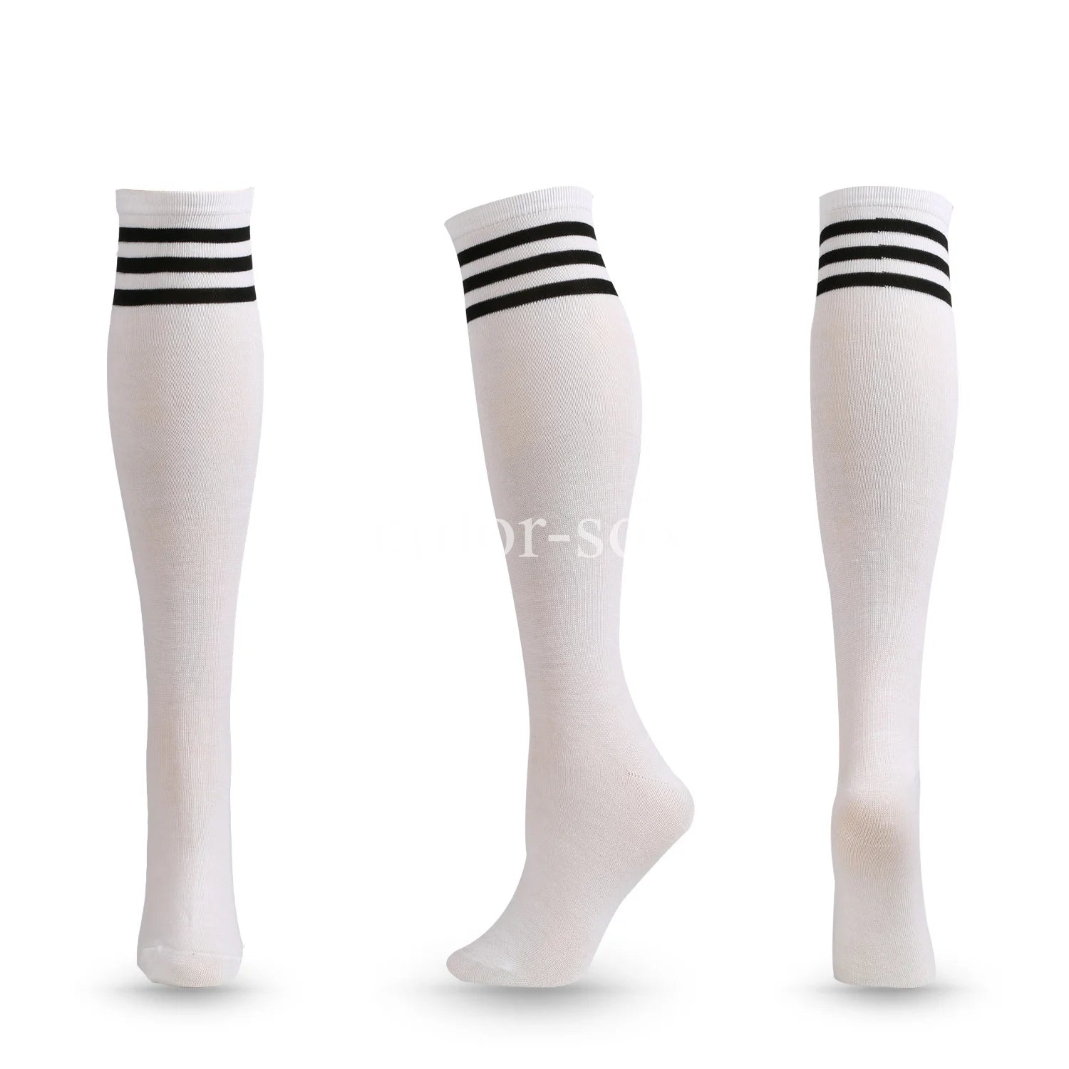 Compression Socks Unisex Football Socks Non - slip Long Tube Knee High Stockings Socks Striped Soccer Socks Running Sports Socks - Ammpoure Wellbeing