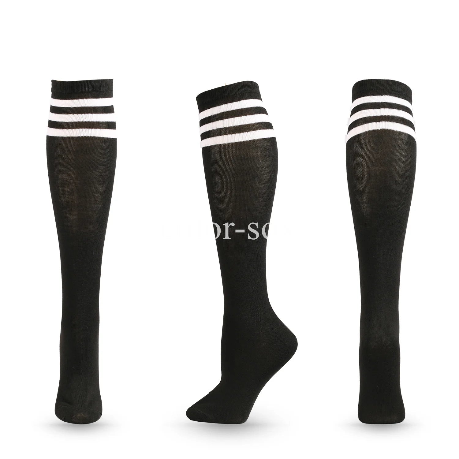 Compression Socks Unisex Football Socks Non - slip Long Tube Knee High Stockings Socks Striped Soccer Socks Running Sports Socks - Ammpoure Wellbeing