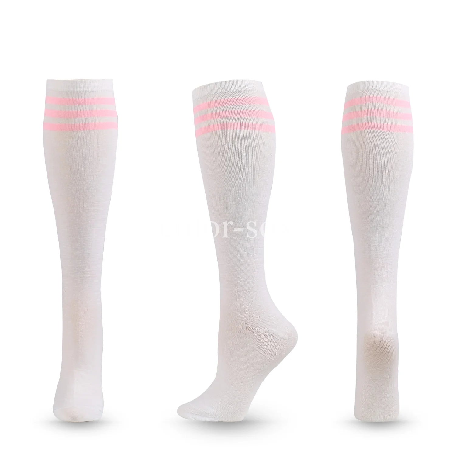 Compression Socks Unisex Football Socks Non - slip Long Tube Knee High Stockings Socks Striped Soccer Socks Running Sports Socks - Ammpoure Wellbeing